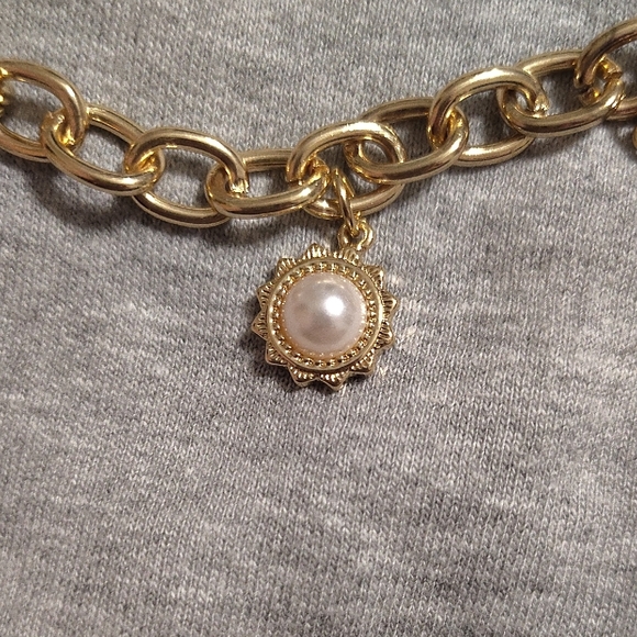 Juicy Couture Gold and Pink Charm Bracelet - Picture 7 of 13